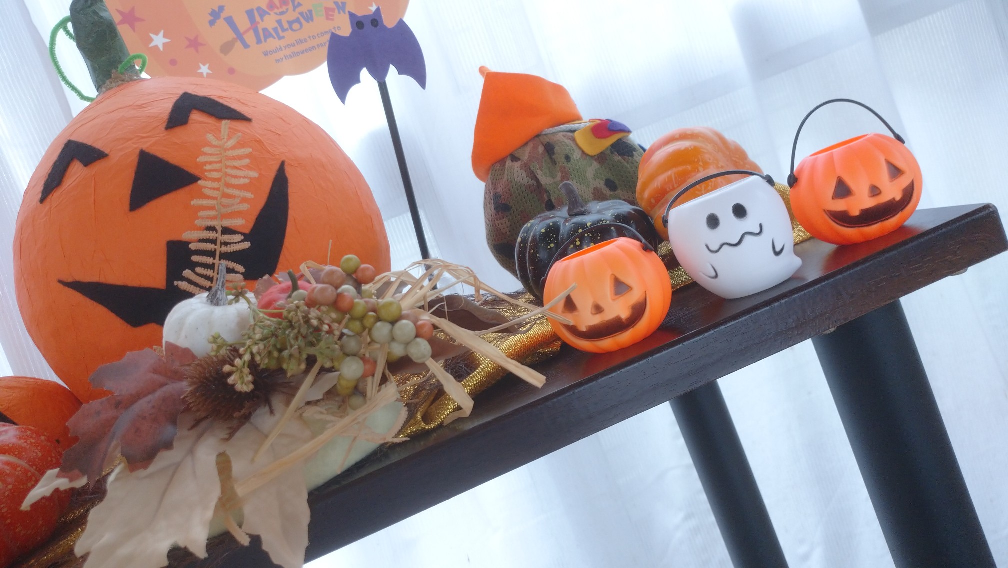 季節の飾りでお出迎え ～ハロウィン🎃バージョン～ | 百寿荘